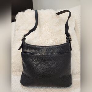 COACH VINTAGE SMALL PEBBLE LEATHER HUDSON CROSSBODY BAG